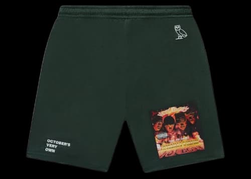 OVO x Hot Boys Mesh Short Green