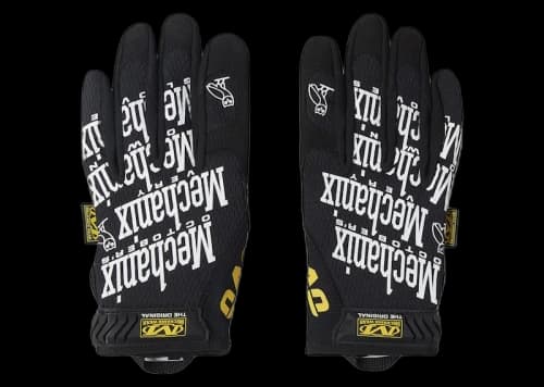 OVO x Mechanix Gloves Black