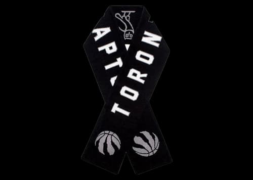 OVO x Mitchell & Ness Raptors Scarf Black