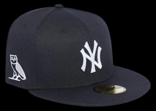 OVO x MLB New York Yankees New Era (SS24) Hat Black