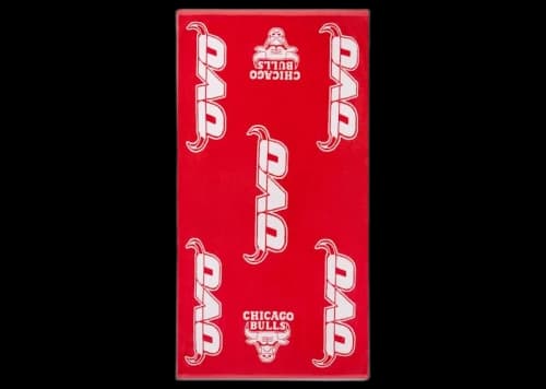 OVO x NBA Bulls Sideline Towel Red