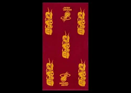 OVO x NBA Heat Sideline Towel Red