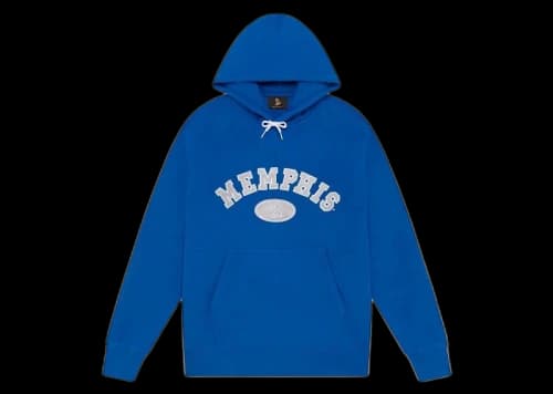 OVO x NCAA Memphis Tigers Hoodie Blue