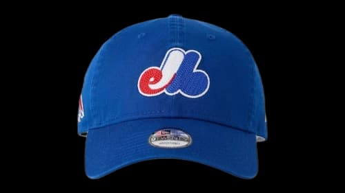 OVO x New Era MLB Montreal Expos Hat Blue