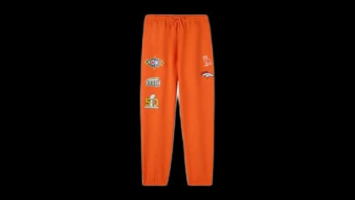 OVO x NFL Denver Broncos Sweatpants Orange