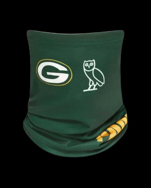 OVO x NFL Green Bay Packers Neck Gaiter Green