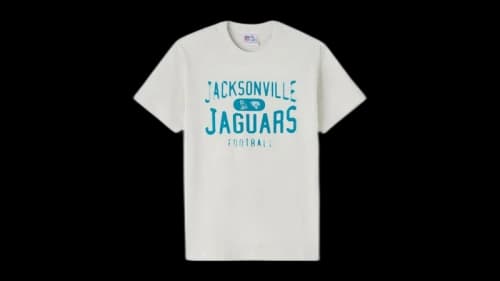 OVO x NFL Jacksonville Jaguars T-Shirt Gray