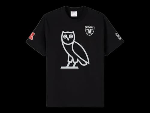 OVO x NFL Las Vegas Raiders Icon T-Shirt Black