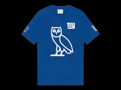 OVO x NFL New York Giants Icon T-Shirt Blue