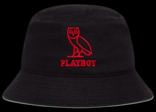 OVO x PLAYBOY Bucket Hat Black