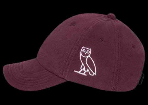 OVO x Polartec Microfleece Sportscap Burgundy