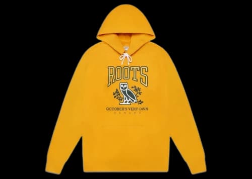 OVO x Roots Heritage Hoodie Yellow