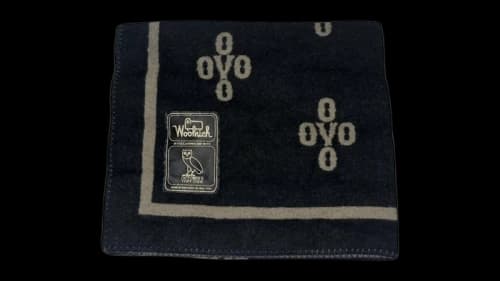 OVO x Woolrich Blanket Black