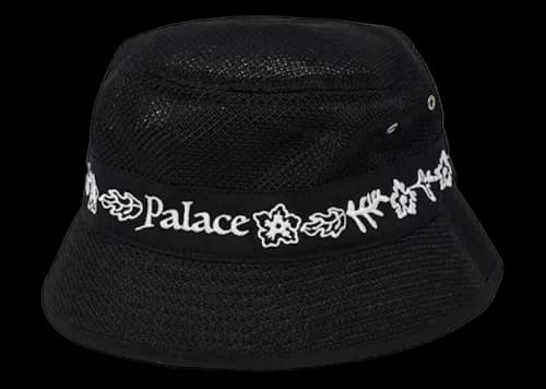 Palace Alohpal Bucket Hat Black