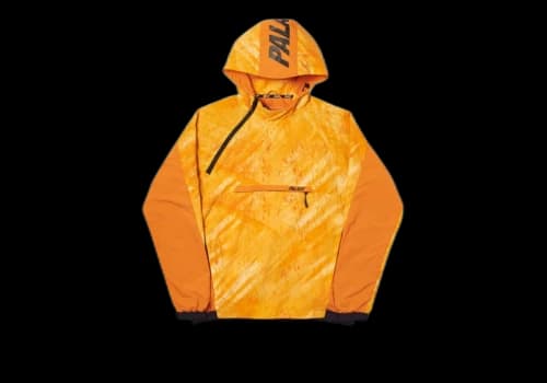 Palace Asymetric Real Tree Shell Top Orange