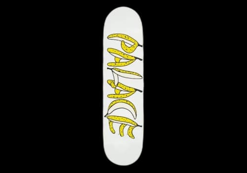 Palace Banana 8.1 Skateboard Deck White