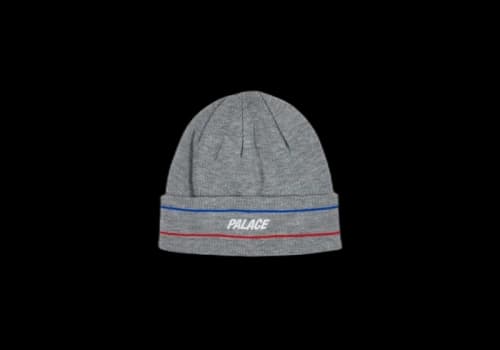 Palace Basically a Beanie Grey/Blue/Red