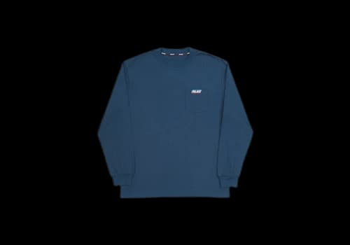 Palace Basically a Pocket Longsleeve Winter 2017 Navy