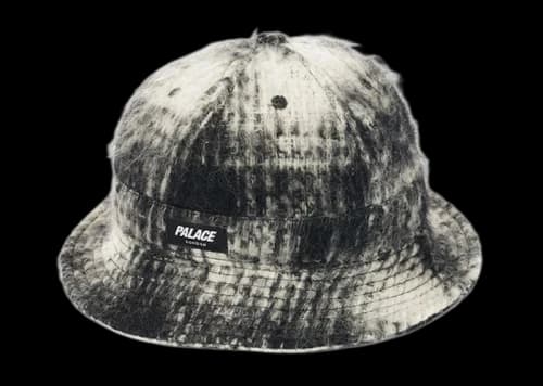 Palace Bless Up Wool Bucket Hat Black/White
