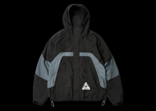 Palace Border Jacket Black