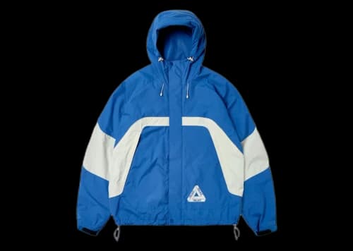 Palace Border Jacket Blue/Vapor
