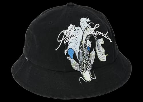 Palace Carp Bucket Hat Black