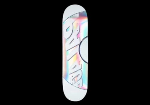 Palace CD 8 Skateboard Deck White