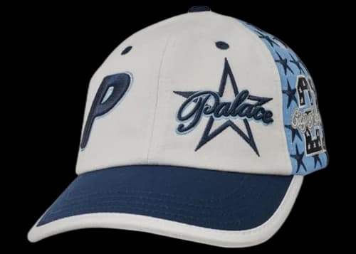 Palace City 6-Panel Navy/White