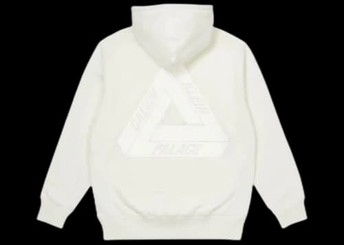 Palace CK1 Tri-Ferg Hood White