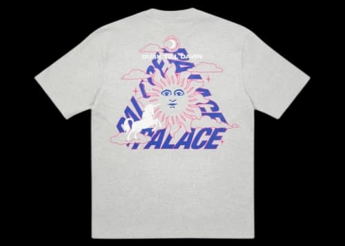 Palace Da One T-shirt Grey Marl