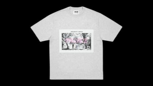 Palace Dick Jewell T-Shirt Grey Marl