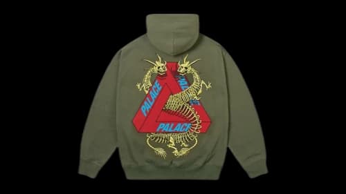 Palace Dragon Bones Tri Hood The Deep Green