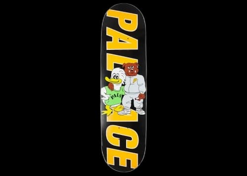 Palace Duck & Dog 8.6 Skateboard Deck Black