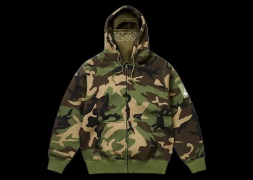 Palace Facemask Thermal Hood (FW23) Camo