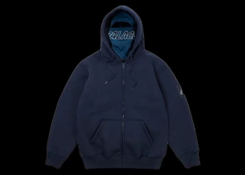Palace Facemask Thermal Hood (FW23) Navy