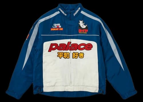 Palace Faster Jacket Navy/White