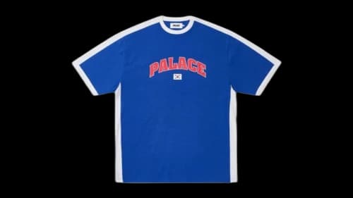 Palace Flag T-Shirt (SS26) Deep Sea Blue