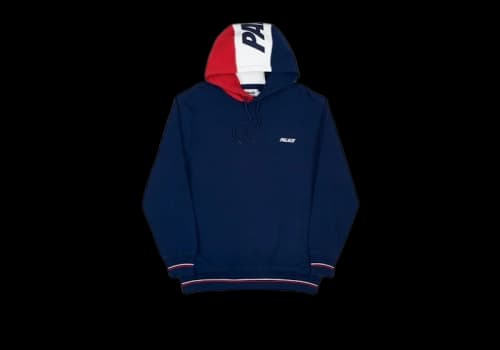 Palace Flagin Hood Navy/Red/White