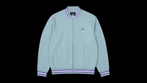 Palace Fred Perry Track Jacket Dusty Blue