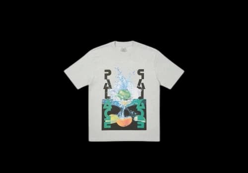 Palace Frui T-Shirt Grey Marl