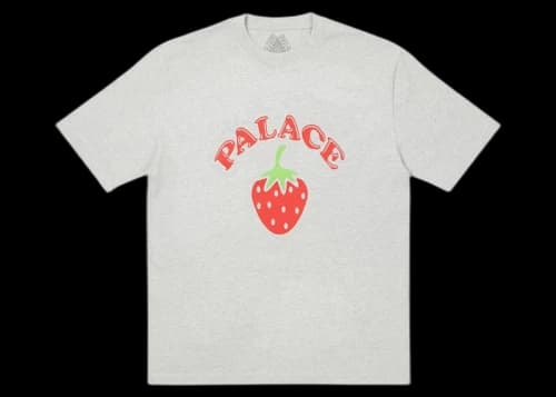 Palace Fruity T-shirt Grey Marl