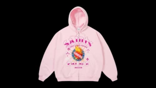 Palace Gods Gift Zip Hood Lush Flush