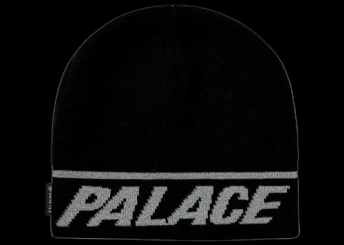Palace GORE-TEX Nein Cuff Beanie Black