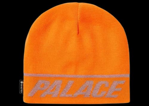 Palace GORE-TEX Nein Cuff Beanie Tiger Orange