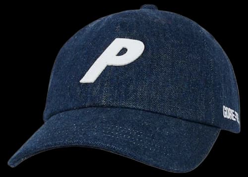 Palace GORE-TEX P 6-Panel Denim Stonewash