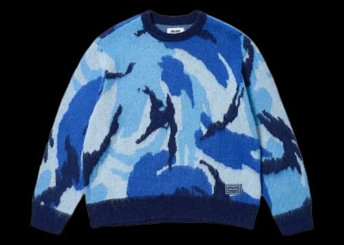 Palace Hairy Camo Knit Water