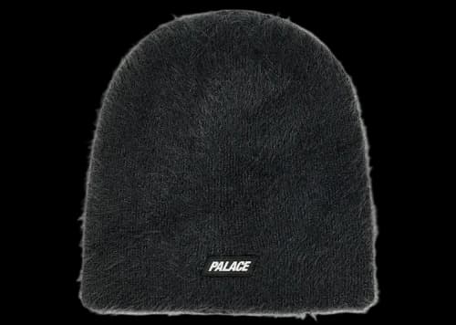 Palace Hairy Nein Cuff Beanie Black