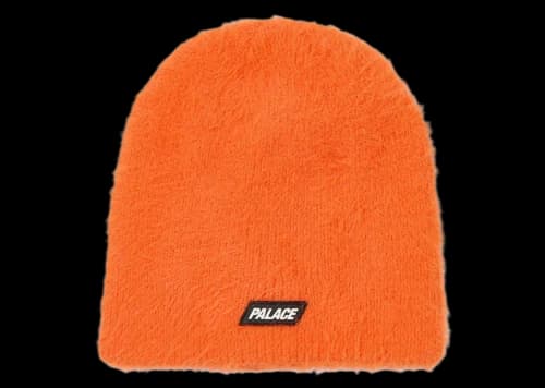 Palace Hairy Nein Cuff Beanie Orange