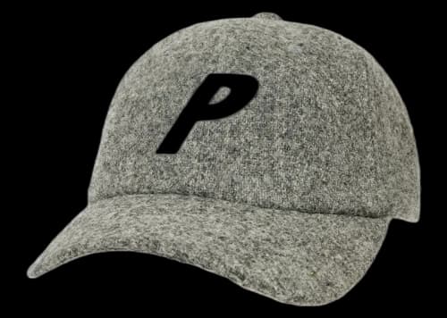 Palace Harris Tweed P 6-Panel Grey