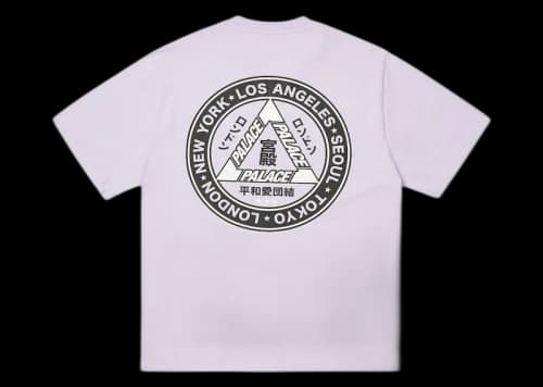 Palace Hi Ya T-Shirt Pastel Purple